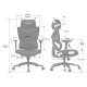 ANDA SEAT Gaming Chair X-AIR MEGA XL BLACK CELESTE