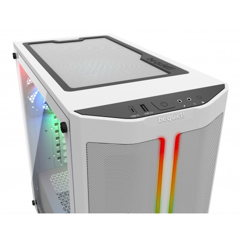 BEQUIET PC CHASSIS PURE BASE 500DX WINDOW WHITE