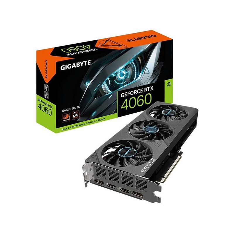 GIGABYTE NVIDIA RTX 4060 EAGLE OC 8GB GDDR6