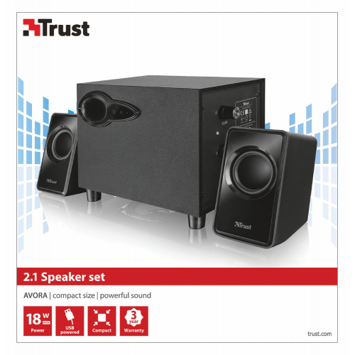 TRUST Avora - Ηχεία 2.1