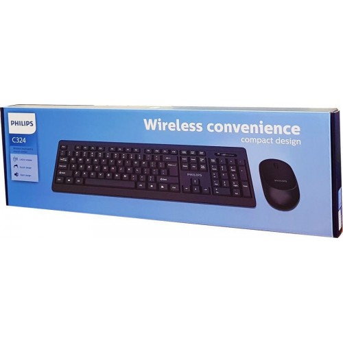 PHILIPS set ποντίκι & πληκτρολόγιο SPT6324